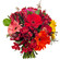 alstroemerias roses and gerberas bouquet. Chelyabinsk