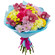 spray chrysanthemums roses and orchids. Chelyabinsk