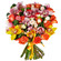 bouquet of roses and orchids. Chelyabinsk