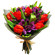 Bouquet of tulips and alstroemerias. Chelyabinsk